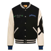 Godspeed Mens F.T.D Wool Varsity Jacket Black/blue
